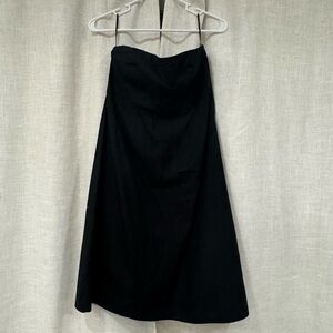 GAP Black Strapless Dress
